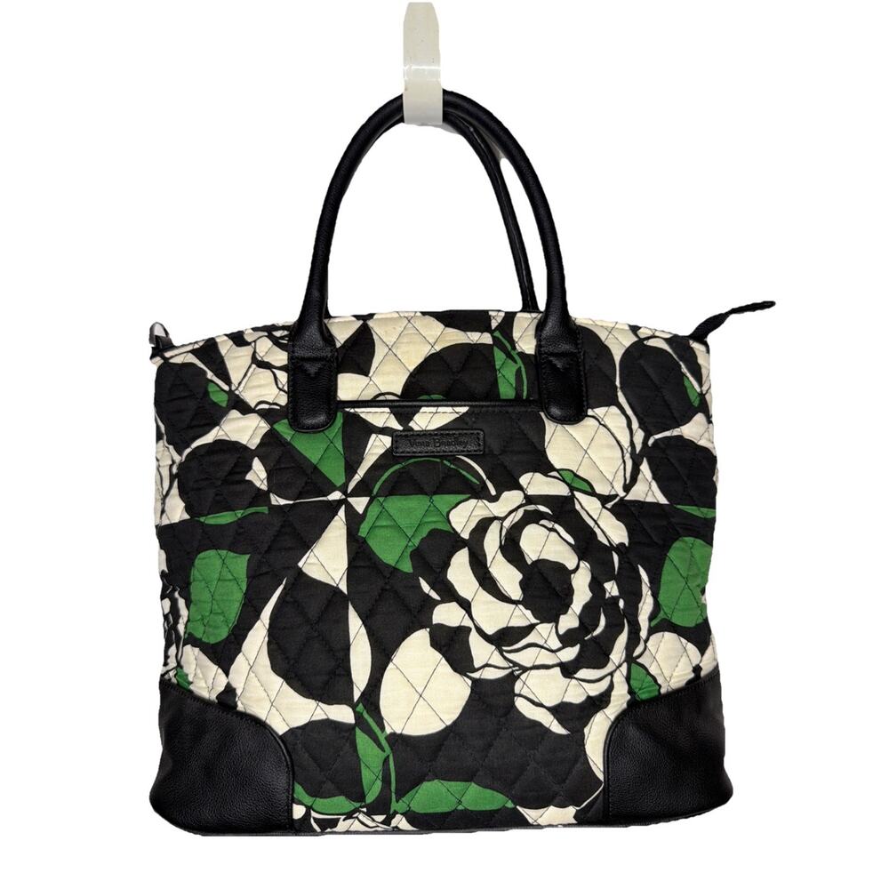 Vera Bradley Day Off Satchel Imperial Rose Purse Handbag BoHo Revival Y2k Gift